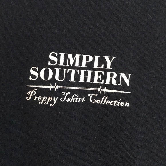 Long Sleeve Black Turtle Simply Southern Shirt - Picture 5 of 7
